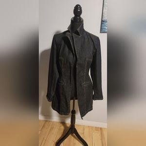 Beautiful Stylish Bisou Bisou Jean Jacket Long Sleeve